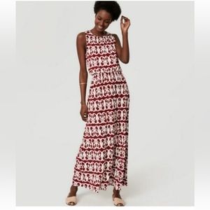 Loft Red Maxi Dress